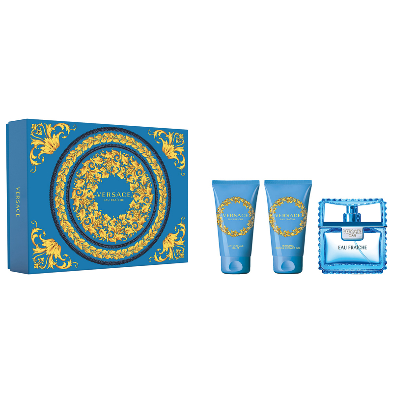 Versace Man Eau Fraiche Gift Set (50 + 50 + 50 ml)