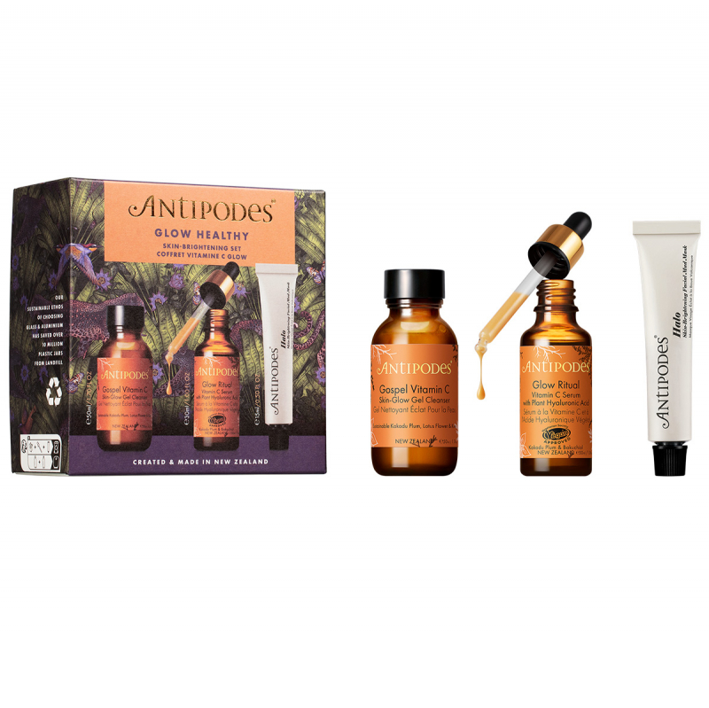 Antipodes Glow Healthy Skin-Brightening Set