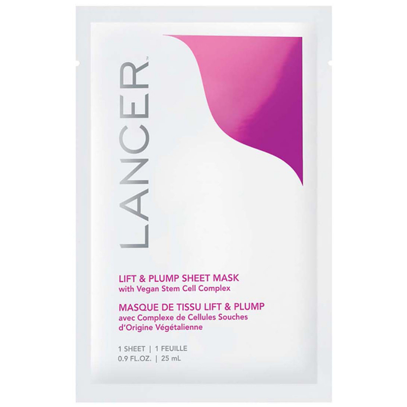 Lancer Lift and Plump Sheet Mask Single