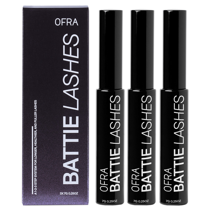 OFRA Cosmetics Battie Lashes Mascara (3×7 g)