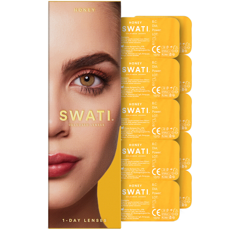 SWATI Cosmetics Honey 1 Day Lenses