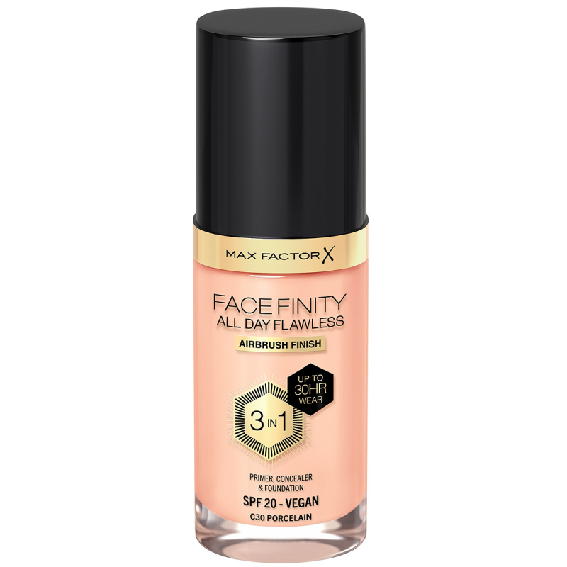 Max Factor All Day Flawles 3in1 Foundation 030 Porcelain