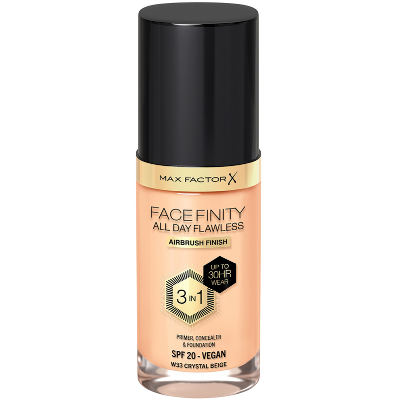 Max Factor All Day Flawles 3in1 Foundation 033 Crystal Beige