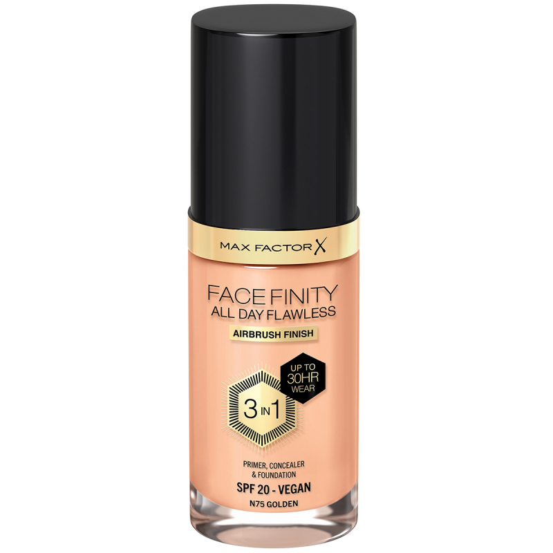 Max Factor All Day Flawles 3in1 Foundation 075 Golden