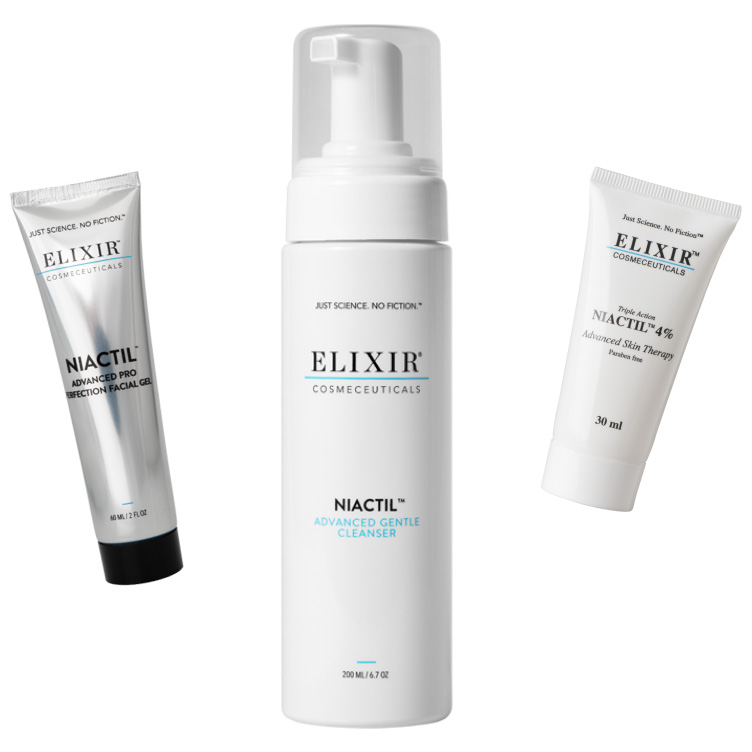 Elixir Cosmeceuticals Kit Niactil Glow (200 + 60 + 30 ml)