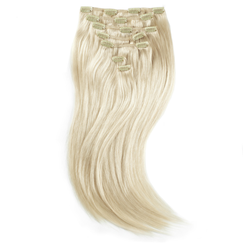 Clip-on set 7 pieces 10.10 Platinum Blonde 50