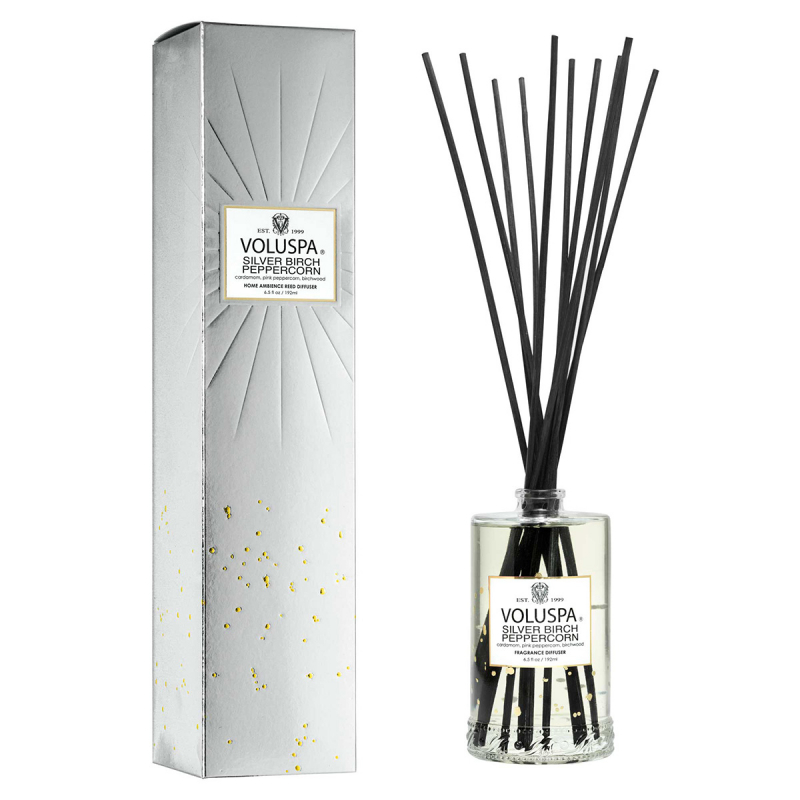 Voluspa Reed Diffuser Silver Birch Peppercorn (192 g)