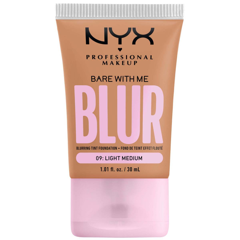 NYX Professional Makeup Bare With Me Blur Tint Foundation 09 Light Medium (30 ml)