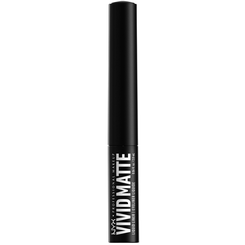 NYX Professional Makeup Vivid Matte Liquid Liner 01 Black (2 ml)