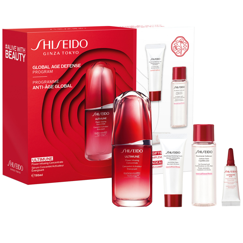 SHISEIDO Ultimune Kit (50 + 15 + 30 + 3 ml)