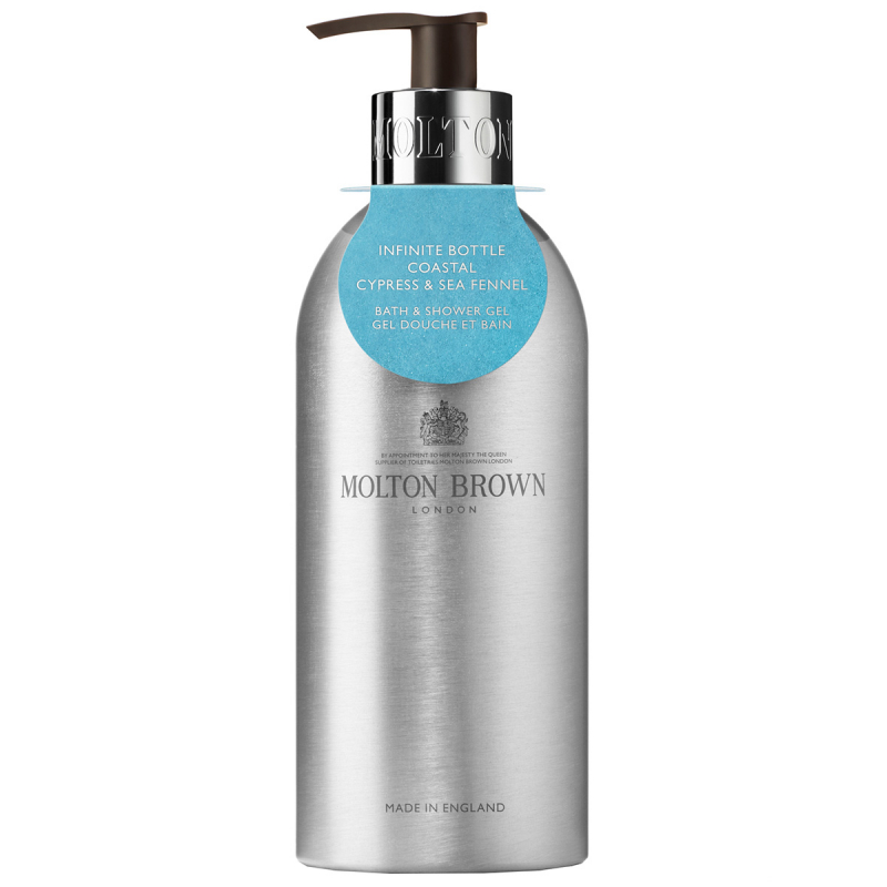 Molton Brown Infinite Bottle Coastal Cypress & Sea Fennel Bath & Shower Gel (400 ml)