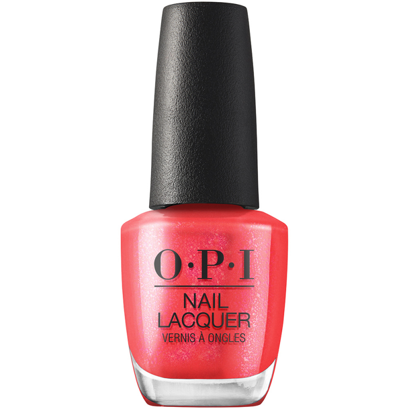 OPI Nail Lacquer Left Your Texts On Red