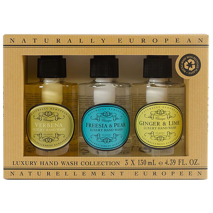 Naturally European Hand Wash Gift Set (3 x 130 ml)