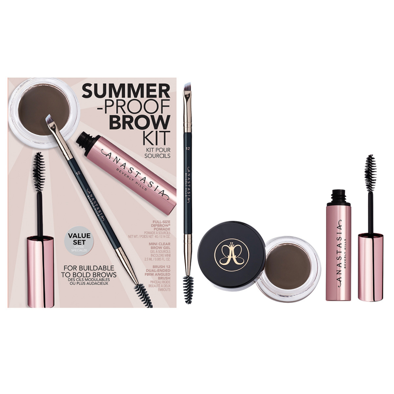 Anastasia Beverly Hills Summer Proof Brow Kit Dark Brown(4 g)