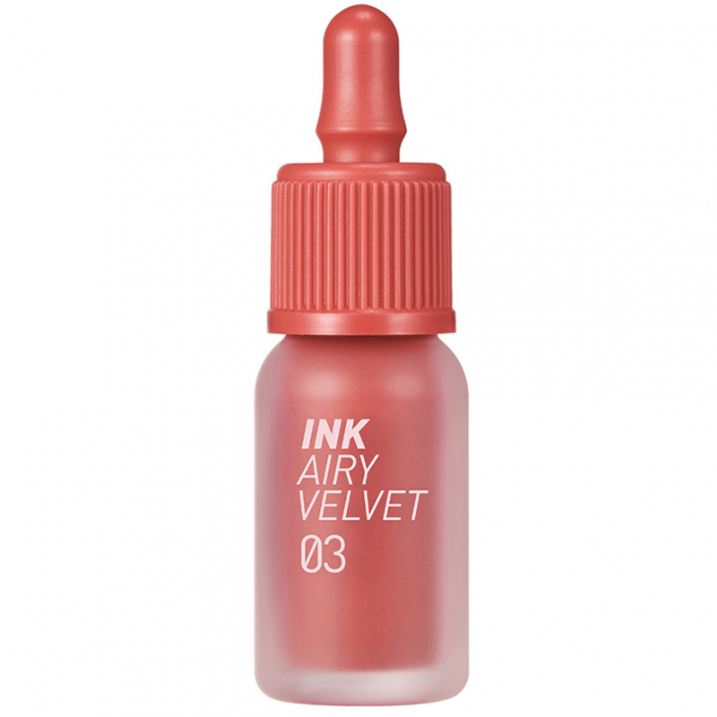 peripera Ink Airy Velvet #3 Cartoon Coral (4 g)