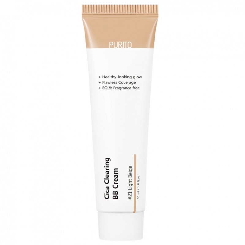 PURITO Cica Cleansing BB Cream #21 Light Beige (30 ml)