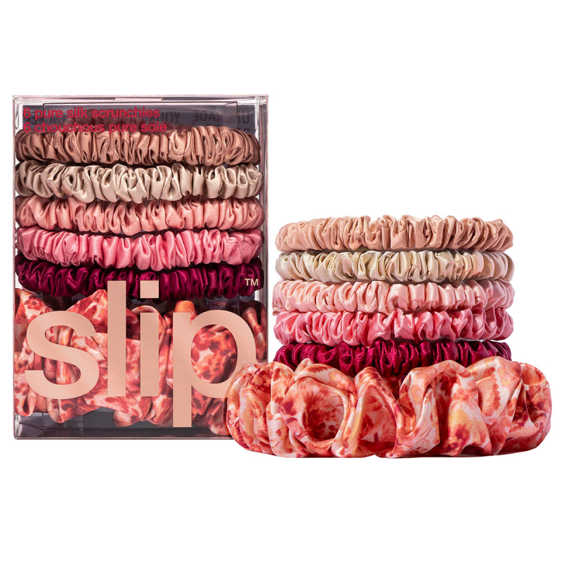 Slip Pure Silk Scrunchies Flora Set