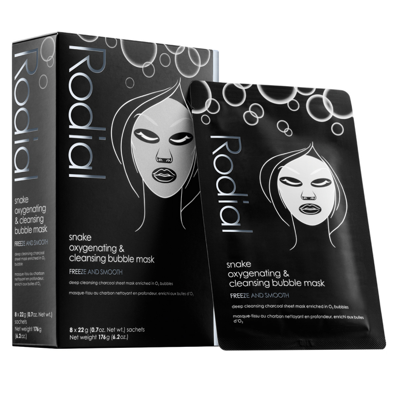 Rodial Snake Oxygenating And Cleansing Bubble Sheet Masks (4 pcs)