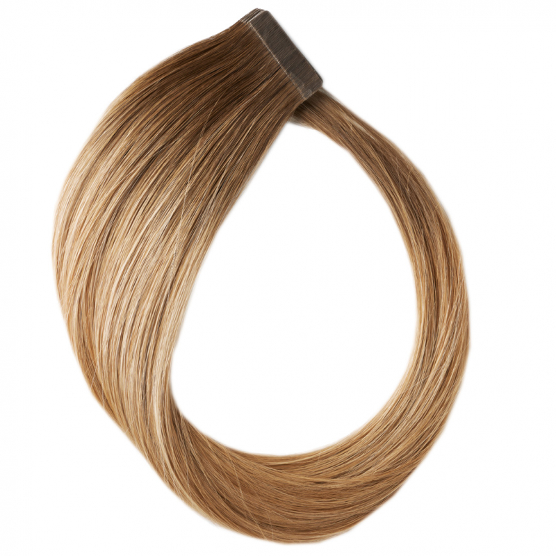 Rapunzel of Sweden Premium Tape Extensions – Classic 4 (50 cm) Natural Brown ColorMelt C2.2/5.1