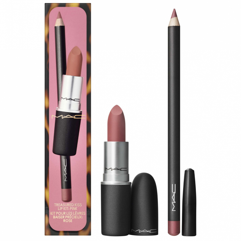 MAC Cosmetics Treasured Kiss Lip Kit Pink (6.2 ml + 1.45 g)