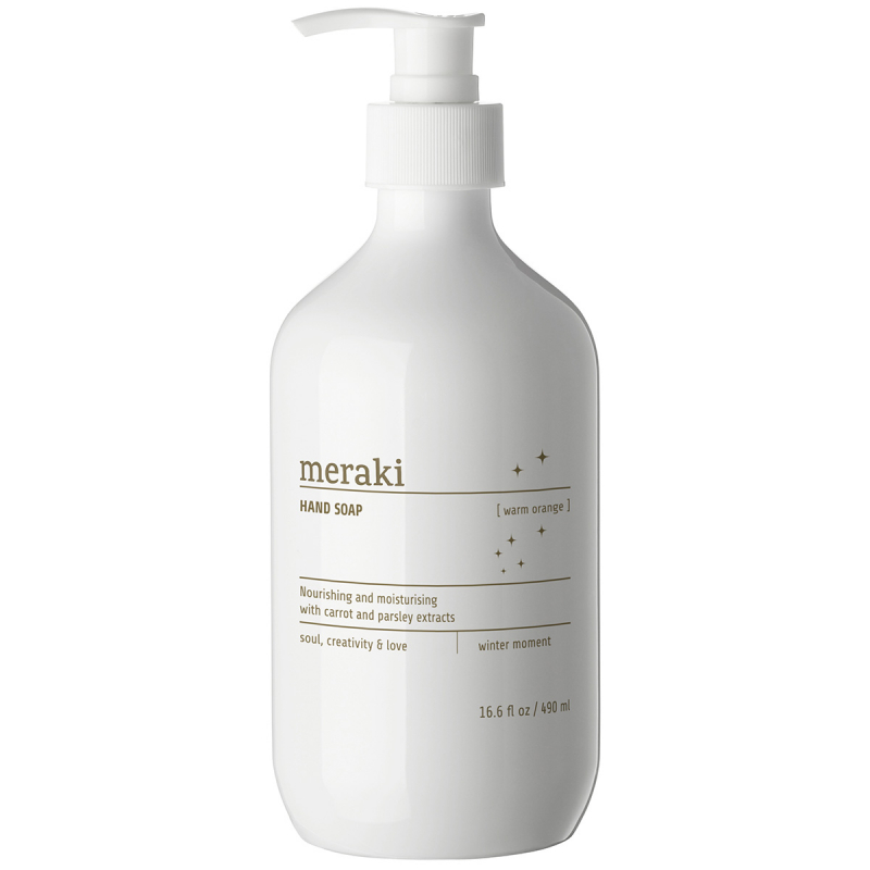 Meraki Hand Soap Warm Orange Winter Moment (490 ml)