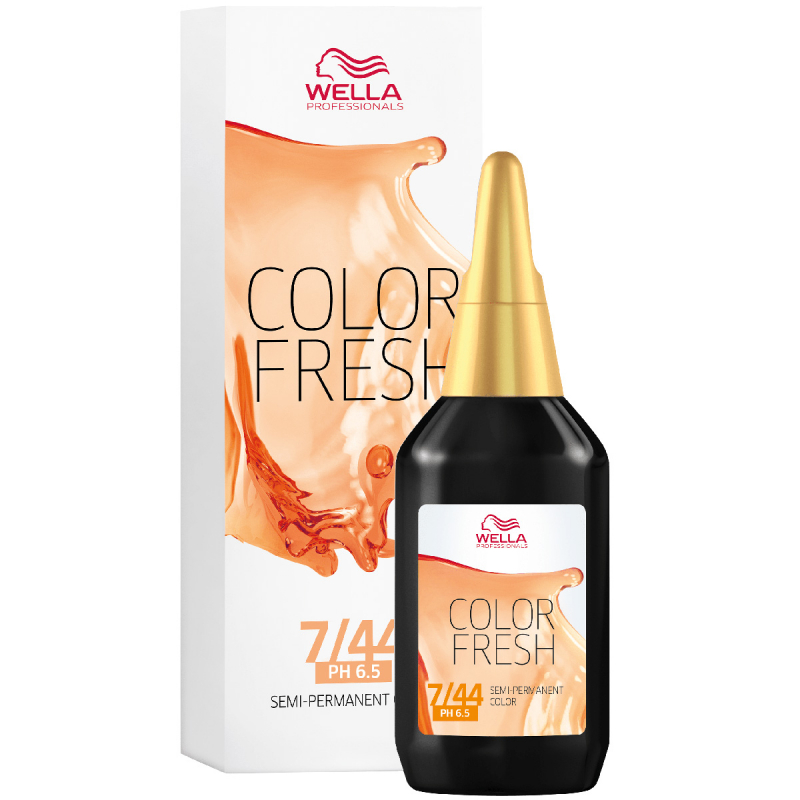 Wella Professionals Color Fresh 7/44 Medium Intensive Red Blonde (75 ml)