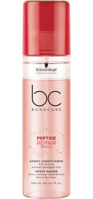 Schwarzkopf Professional BC Peptide Repair Rescue Spray Conditioner (200ml)