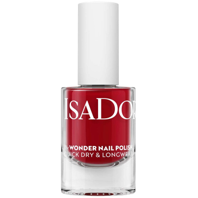 IsaDora The Wonder Nail Polish Quick Dry And Longwear 163 Summer Red