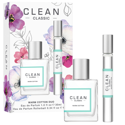 Clean Gift Set Classic Warm Cotton Duo EdP (40 ml)