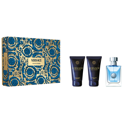 Versace Gift Set Dylan Blue Pour Homme EdT + Shower Gel + After Shave Balm (150 ml)