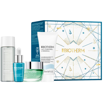 Biotherm Aquasource Hyalu Plump Gel Holiday Set 2024 (15 + 7 + 40 +30 ml)