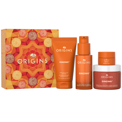 Origins Ginzing Glowing Essentials Set (30 + 2 x 50 + 5 ml)