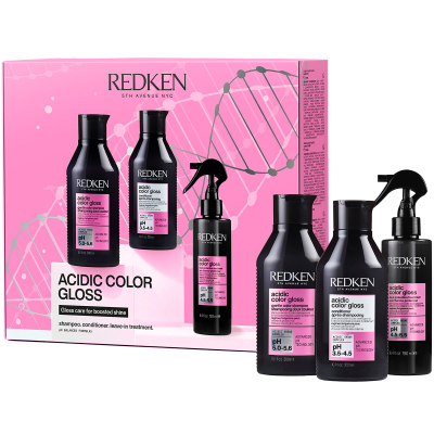 Redken Acidic Color Gloss Holiday Gift Set 2024 (Limited Edition) (300 + 300 + 190 ml)