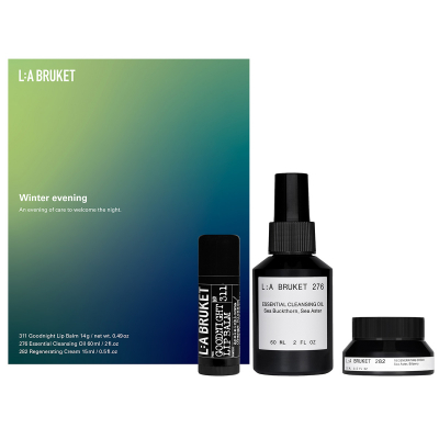 L:a Bruket 2024 Winter Evening Kit (14 g + 60 + 15 ml)