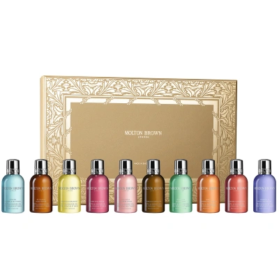 Molton Brown Gift Set Stocking Filler Bath & Shower Gel (10 x 50 ml)