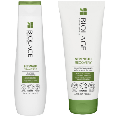 Biolage Strength Recovery Routine For Damaged Hair