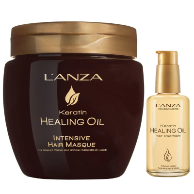 Lanza Keratin Healing Oil Kit