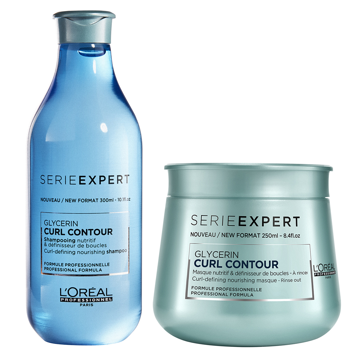 L'Oréal Professionnel Curl Contour Shampoo + Masque | Hemleverans